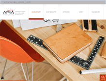 Tablet Screenshot of apia-sa.com